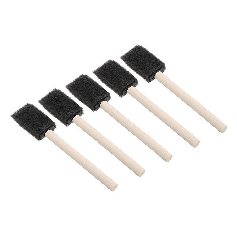 10Pak Kuas Spons Lukis 2 Inci  - Wood Stain Brush ulasan dan harga