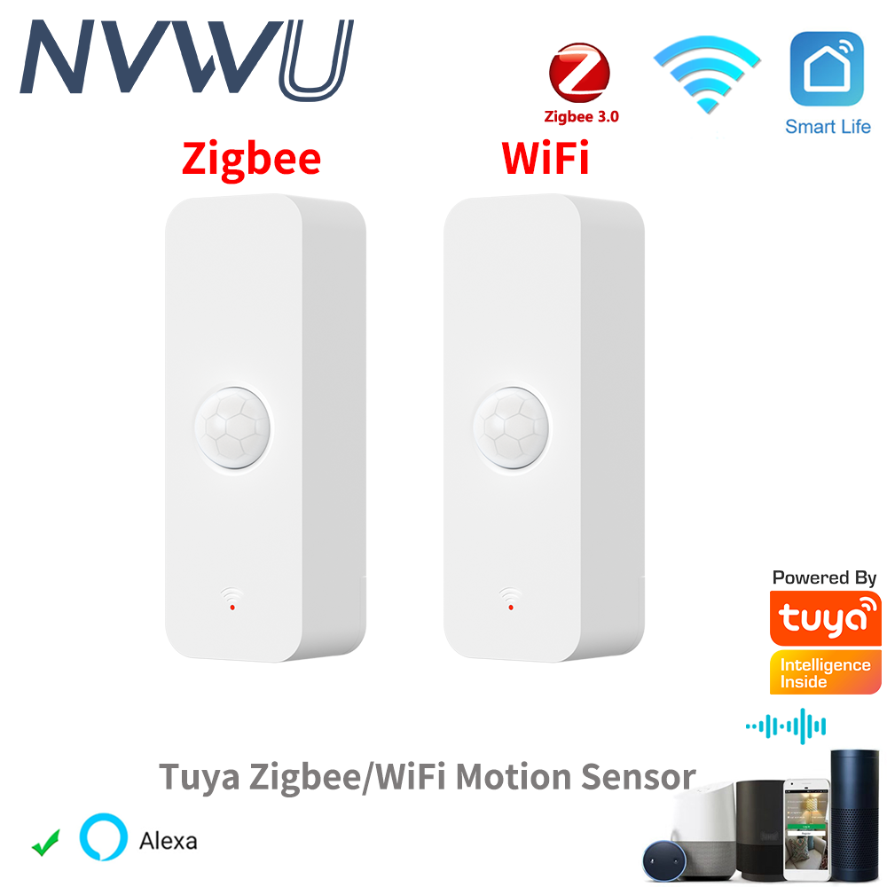 Zigbee PIR Sensor gerak WiFi,  - Home Improvement Hardware ulasan dan harga