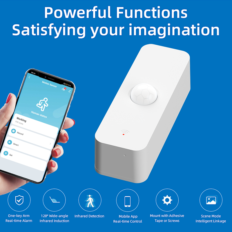 Zigbee PIR Sensor gerak WiFi,  - Home Improvement Hardware ulasan dan harga