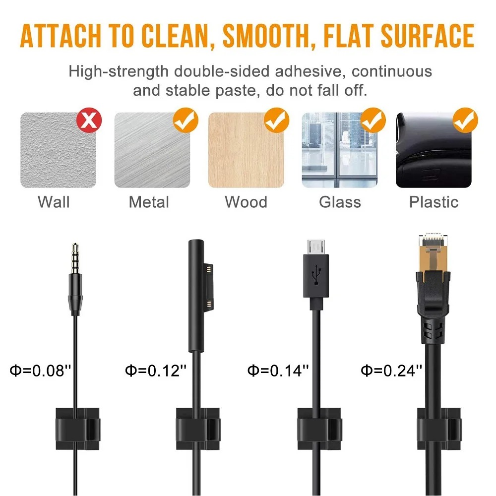 Aksesori klem kabel mobil, kli - Home Improvement Stores ulasan dan harga