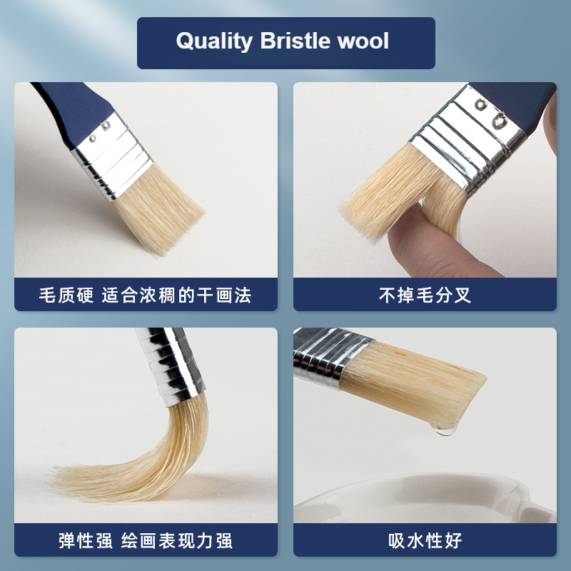 1/3/5/7/9 Buah Kuas Cat Chip B - Wood Stain Brush ulasan dan harga