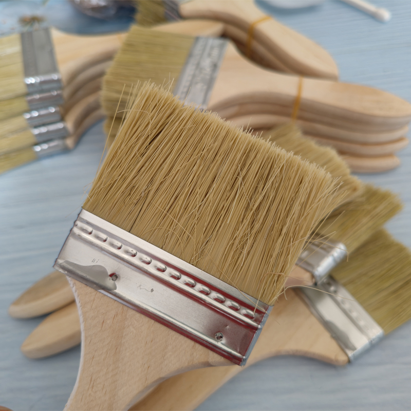 Kuas cat dan pernis, sempurna  - Wood Stain Brush ulasan dan harga