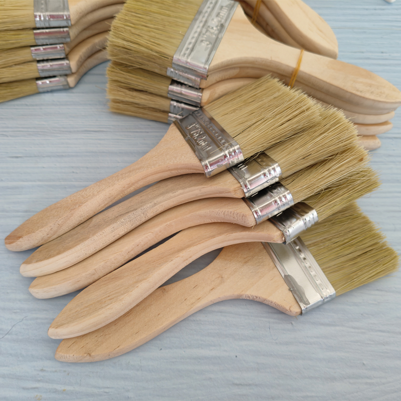 Kuas cat dan pernis, sempurna  - Wood Stain Brush ulasan dan harga