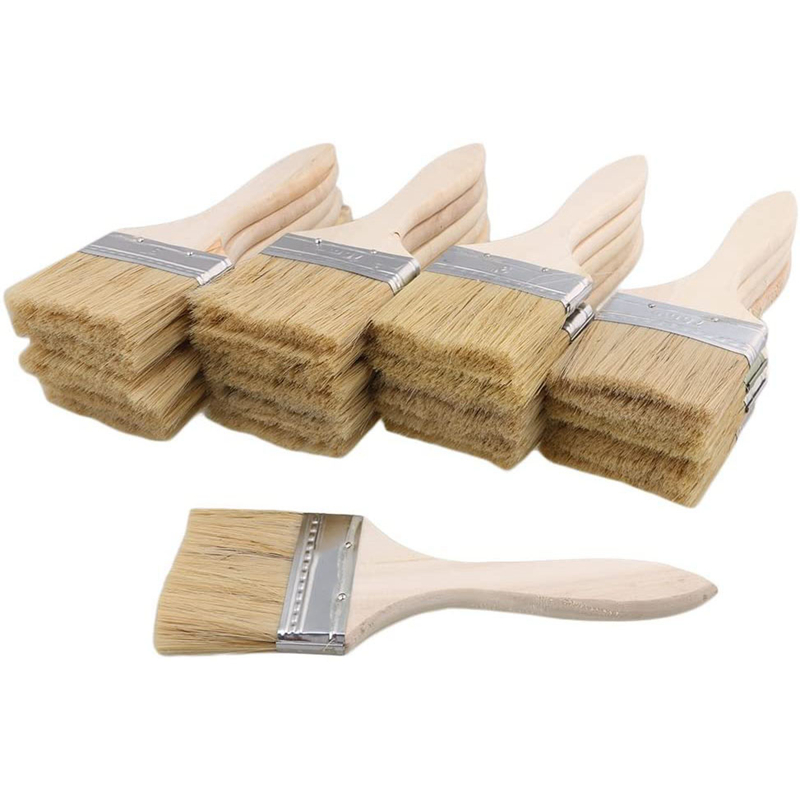 24 Buah Kuas Cat 70Mm Kuas Cat - Wood Stain Brush ulasan dan harga