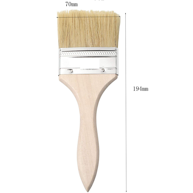 24 Buah Kuas Cat 70Mm Kuas Cat - Wood Stain Brush ulasan dan harga