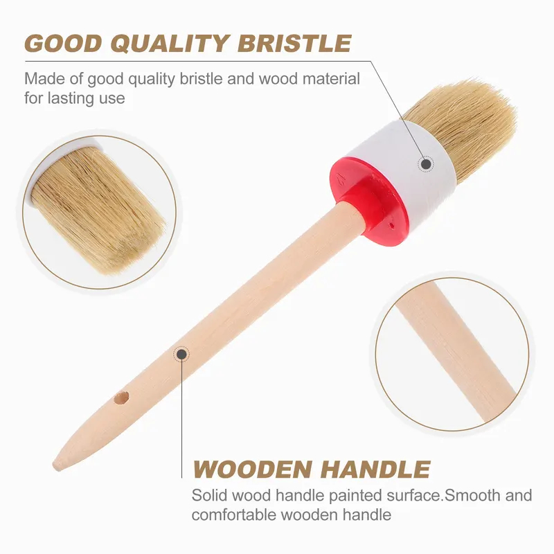 6 Buah Kuas Cat Bulu Premium d - Wood Stain Brush ulasan dan harga