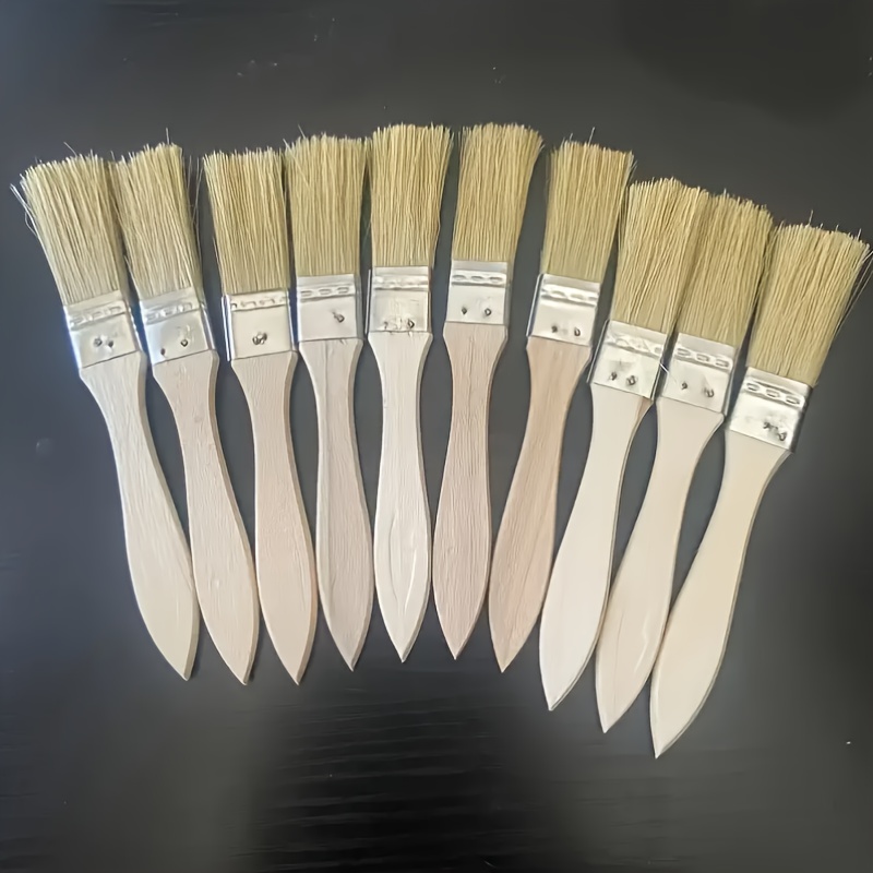 25 Buah Set Kuas Cat 1 Inci Ku - Wood Stain Brush ulasan dan harga