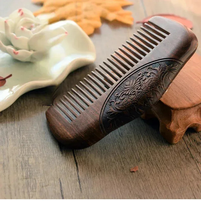 Sisir Saku Kayu Cendana Hitam  - Wood Stain Brush ulasan dan harga