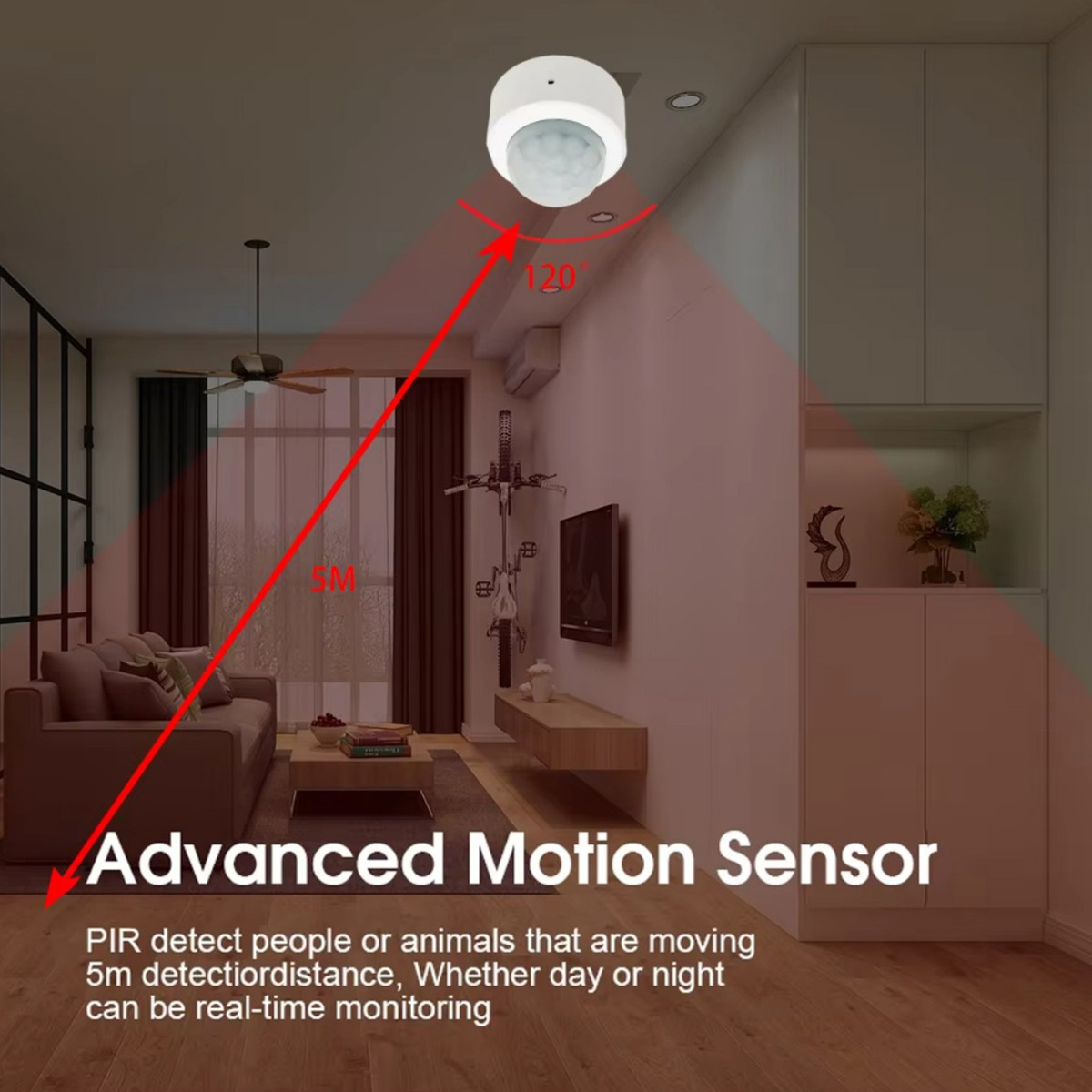 Zigbee3.0 Mini PIR Sensor Gera - Home Improvement Hardware ulasan dan harga