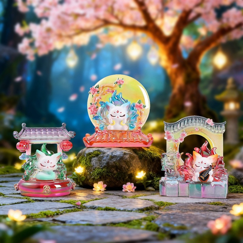 Seri Blind Box Rubah Sembilan  - Home Improvement Hardware ulasan dan harga